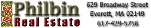 Philbin Real Estate, Everett MA 617-389-9400